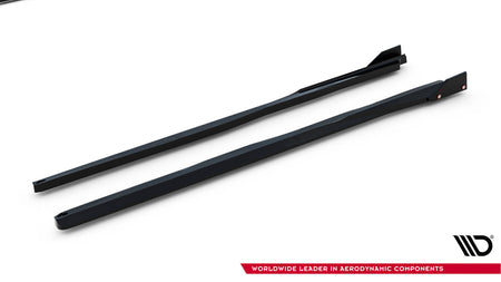 Side Skirts Diffusers + Flaps suitable for Toyota GR Yaris Mk4 Facelift
