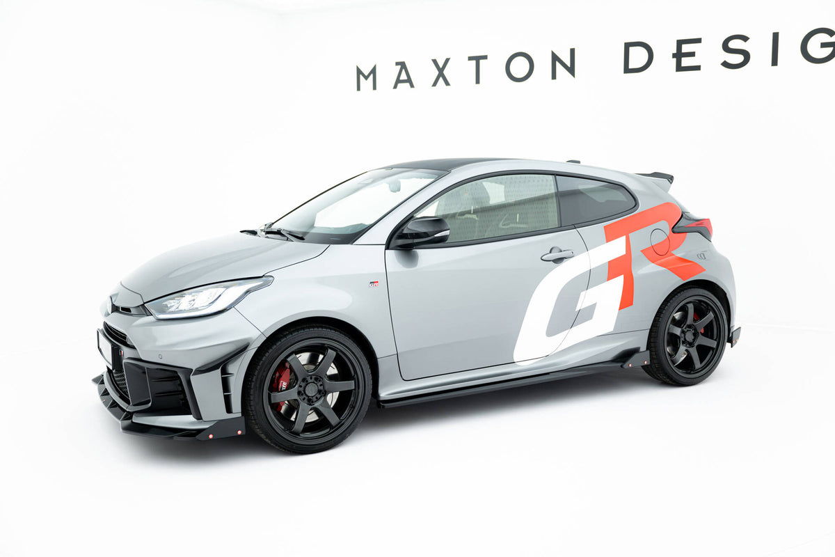 Side Skirts Diffusers + Flaps suitable for Toyota GR Yaris Mk4 Facelift
