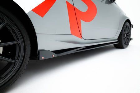 Side Skirts Diffusers + Flaps suitable for Toyota GR Yaris Mk4 Facelift