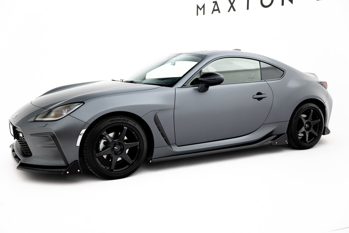 Side Skirts Diffusers V.1 + Flaps suitable for Toyota GR86 Mk1