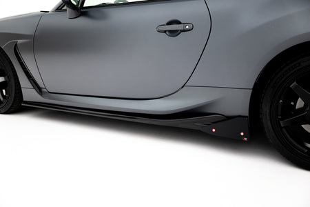 Side Skirts Diffusers V.1 + Flaps suitable for Toyota GR86 Mk1