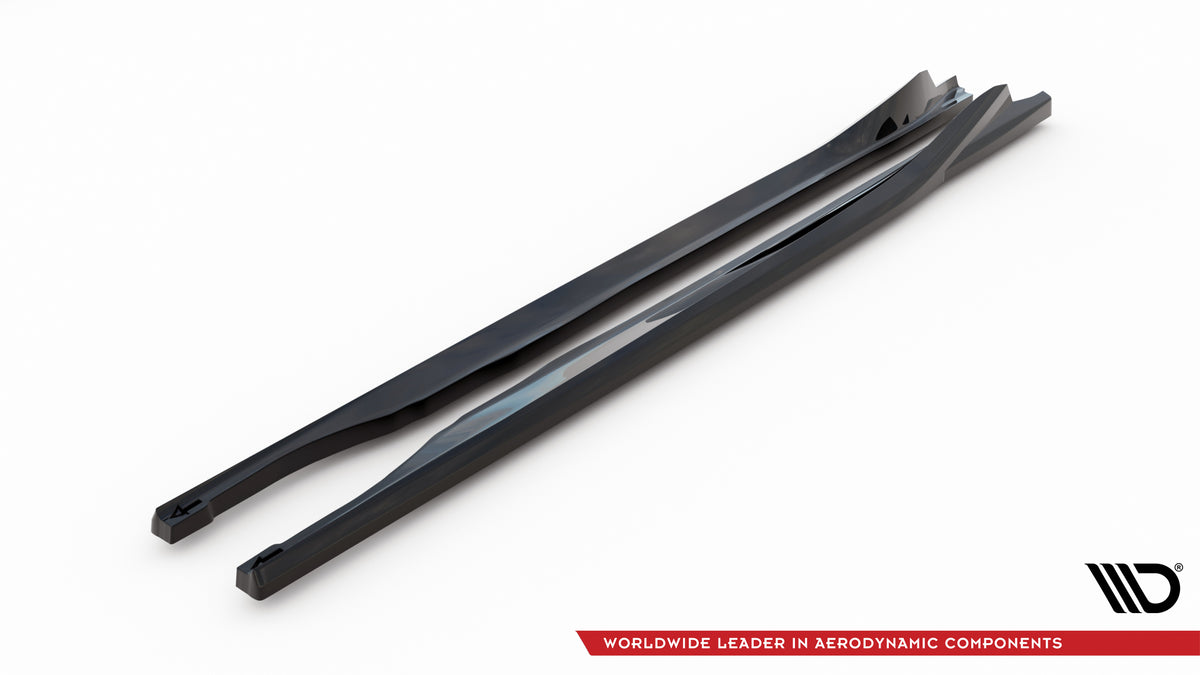 Side Skirts Diffusers V.1 + Flaps suitable for Toyota GR86 Mk1