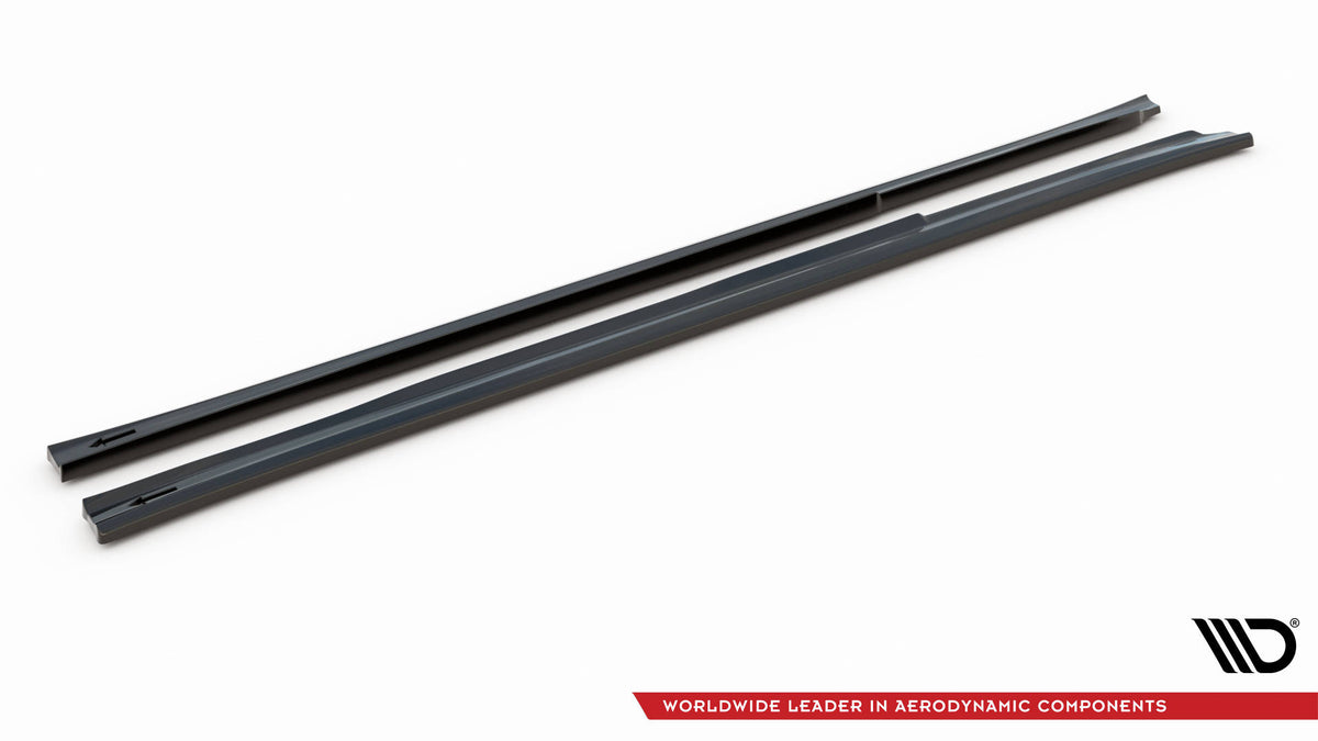 Side Skirts Diffusers V.1 for suitable for BMW X3 M40d / M40i / M-Pack G01
