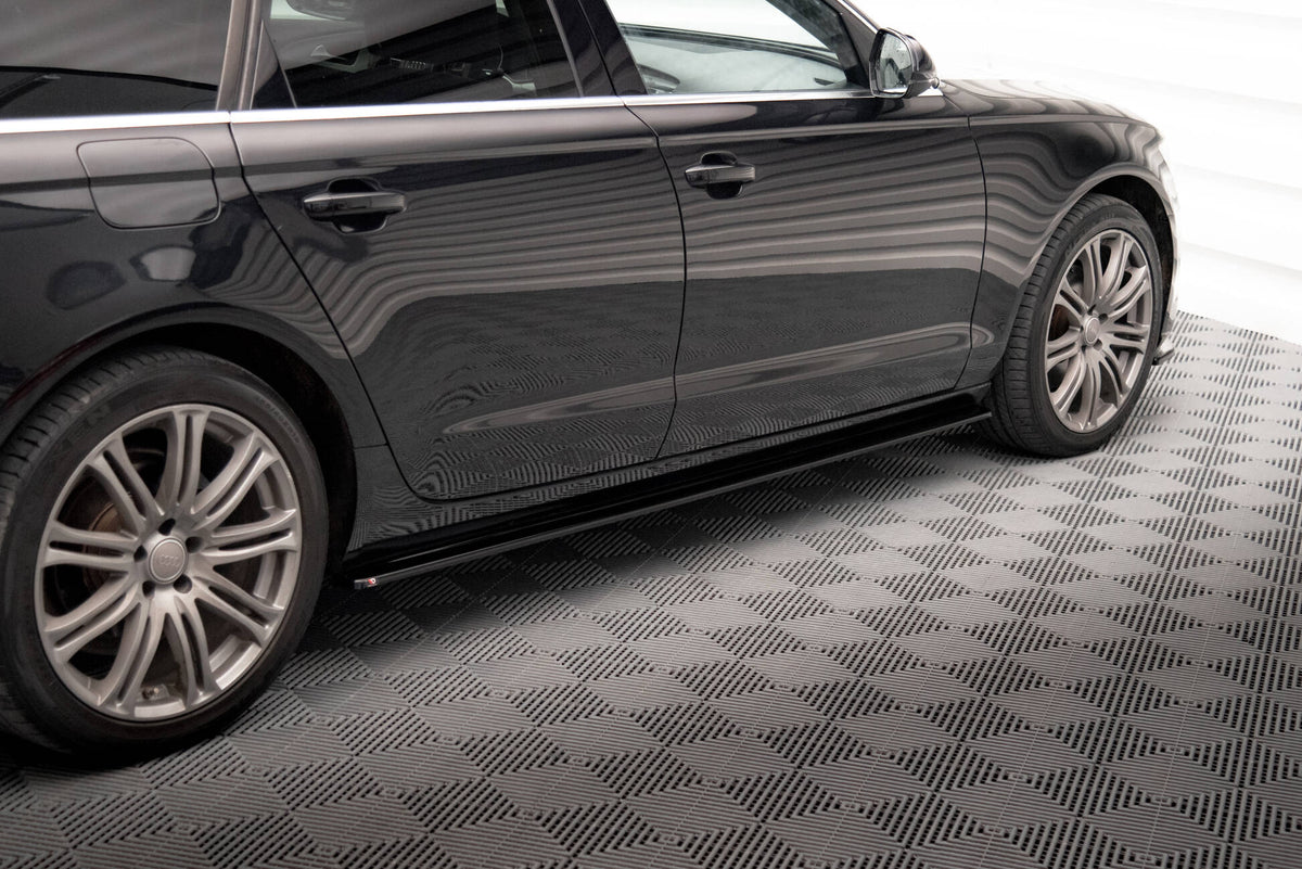 Side Skirts Diffusers V.1 suitable for Audi A6 C7