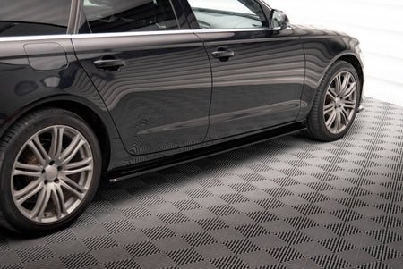 Side Skirts Diffusers V.1 suitable for Audi A6 C7