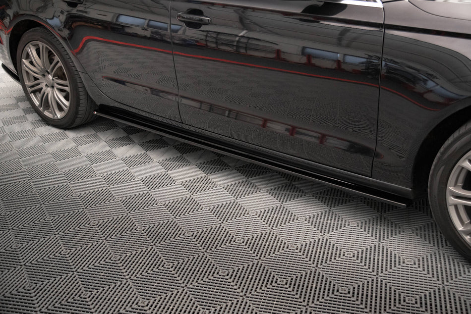 Side Skirts Diffusers V.1 suitable for Audi A6 C7
