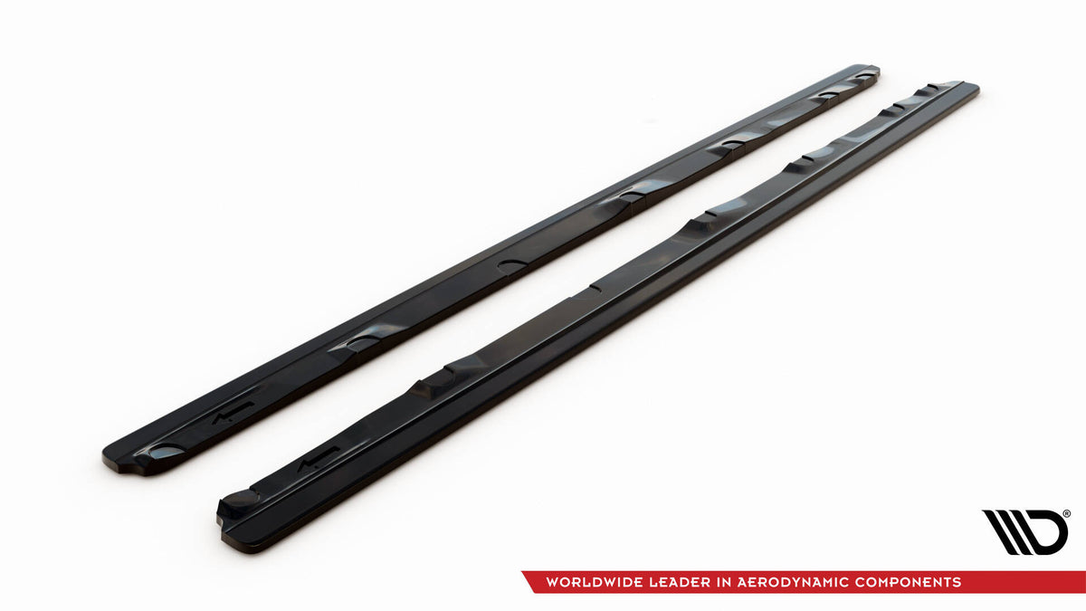 Side Skirts Diffusers V.1 suitable for Audi A6 C7