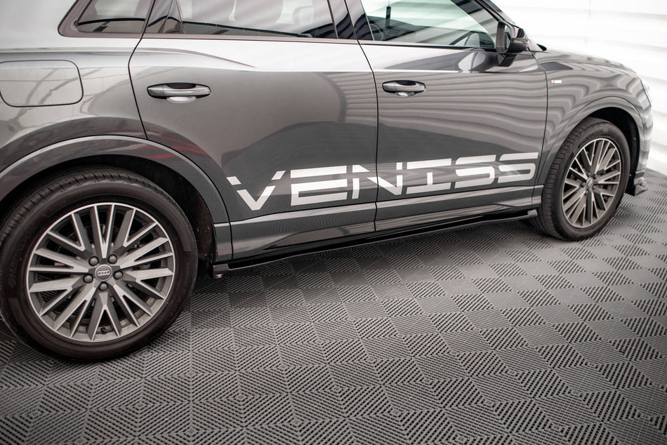 Side Skirts Diffusers V.1 suitable for Audi Q3 S-Line / RSQ3 F3