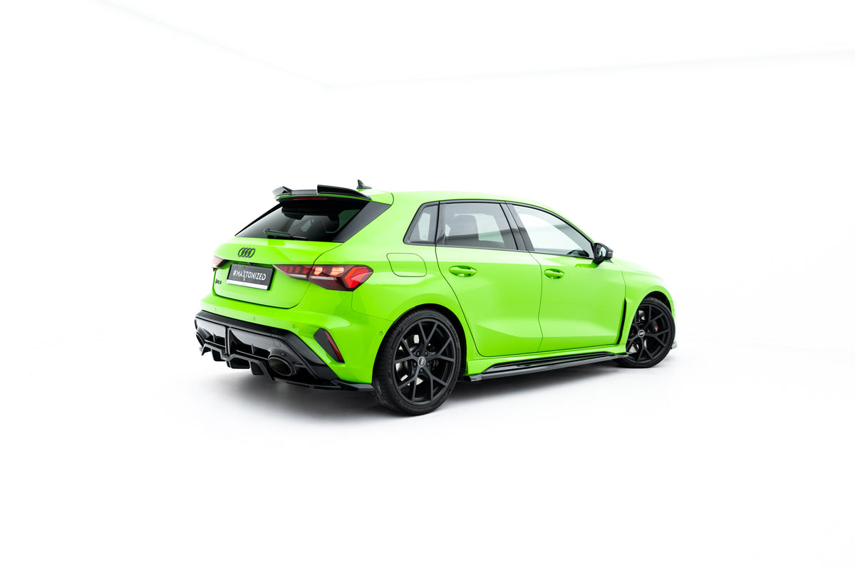 Side Skirts Diffusers V.1 suitable for Audi RS3 Sportback 8Y Facelift