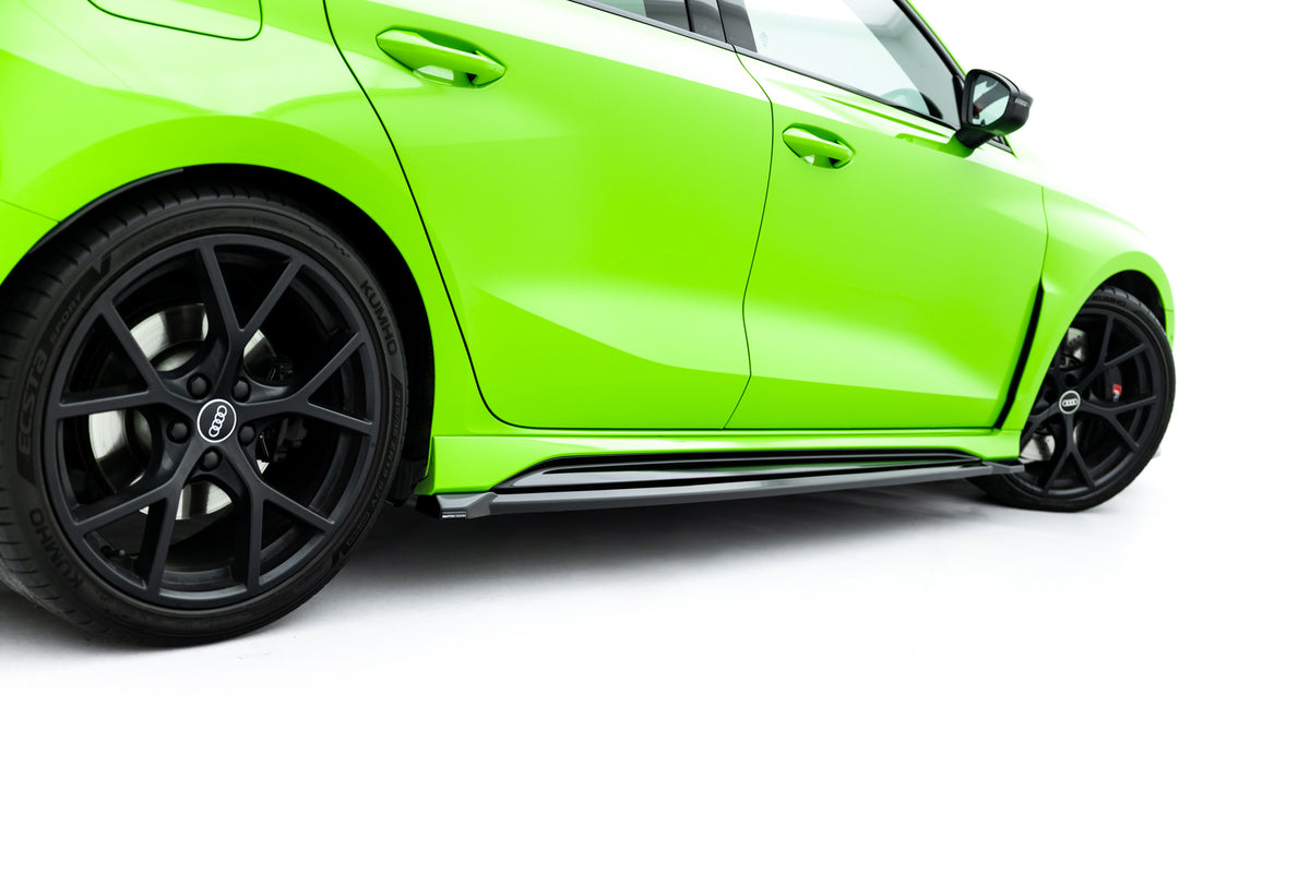 Side Skirts Diffusers V.1 suitable for Audi RS3 Sportback 8Y Facelift