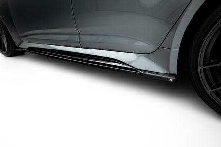 Side Skirts Diffusers V.1 suitable for Audi RS6 C8 / C8 Facelift