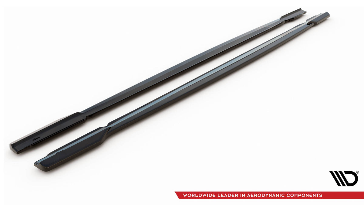 Side Skirts Diffusers V.1 suitable for Audi RS6 C8 / C8 Facelift
