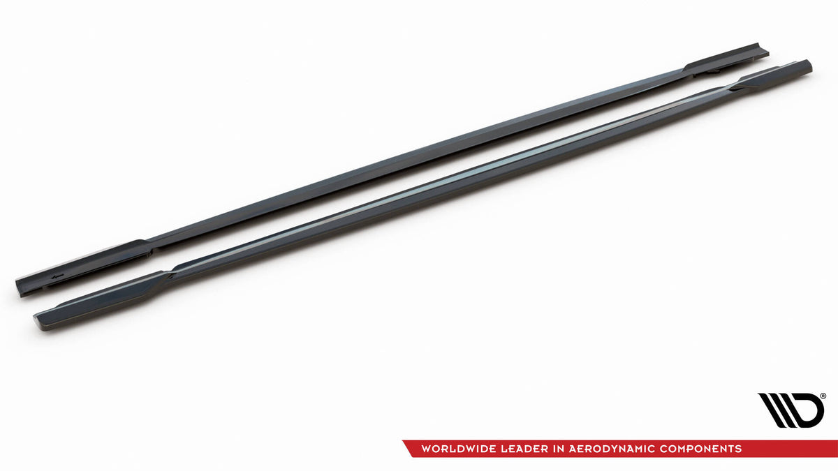 Side Skirts Diffusers V.1 suitable for Audi RS6 C8 / C8 Facelift