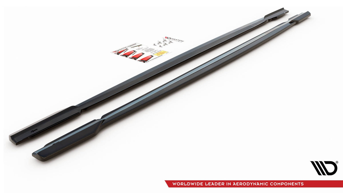 Side Skirts Diffusers V.1 suitable for Audi RS7 C8