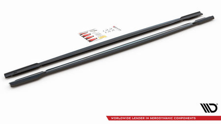 Side Skirts Diffusers V.1 suitable for Audi RS7 C8