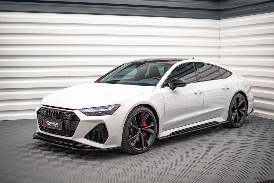 Side Skirts Diffusers V.1 suitable for Audi RS7 C8
