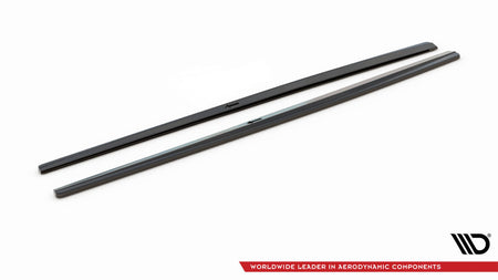 Side Skirts Diffusers V.1 suitable for Audi S3 / A3 S-Line 8V / 8V FL Sedan