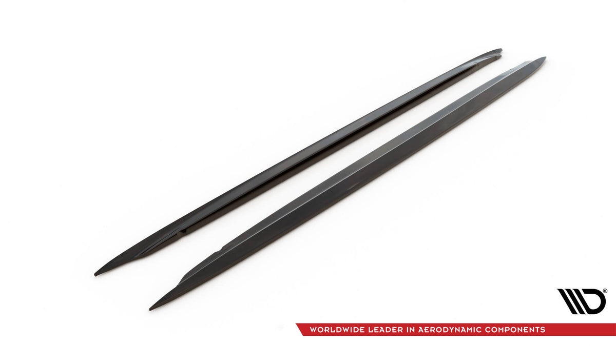 Side Skirts Diffusers V.1 suitable for Audi S4 / A4 / A4 S-Line B6 / B7
