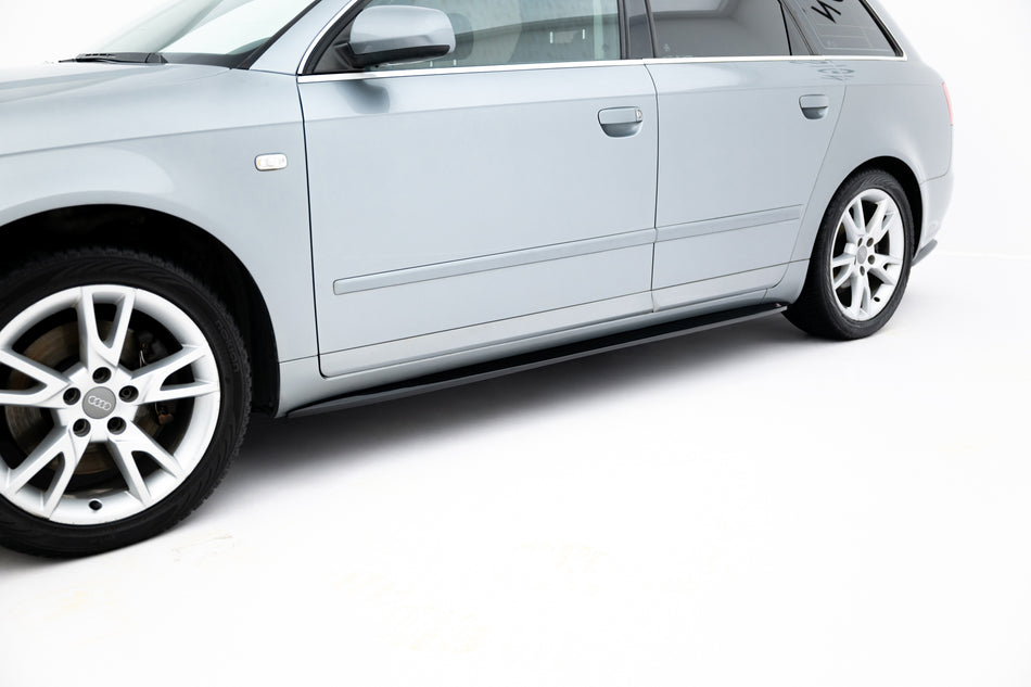 Side Skirts Diffusers V.1 suitable for Audi S4 / A4 / A4 S-Line B6 / B7