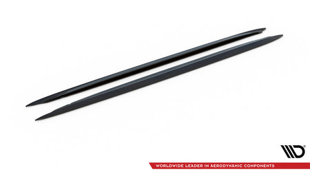 Side Skirts Diffusers V.1 suitable for Audi S4 / A4 / A4 S-Line B6 / B7