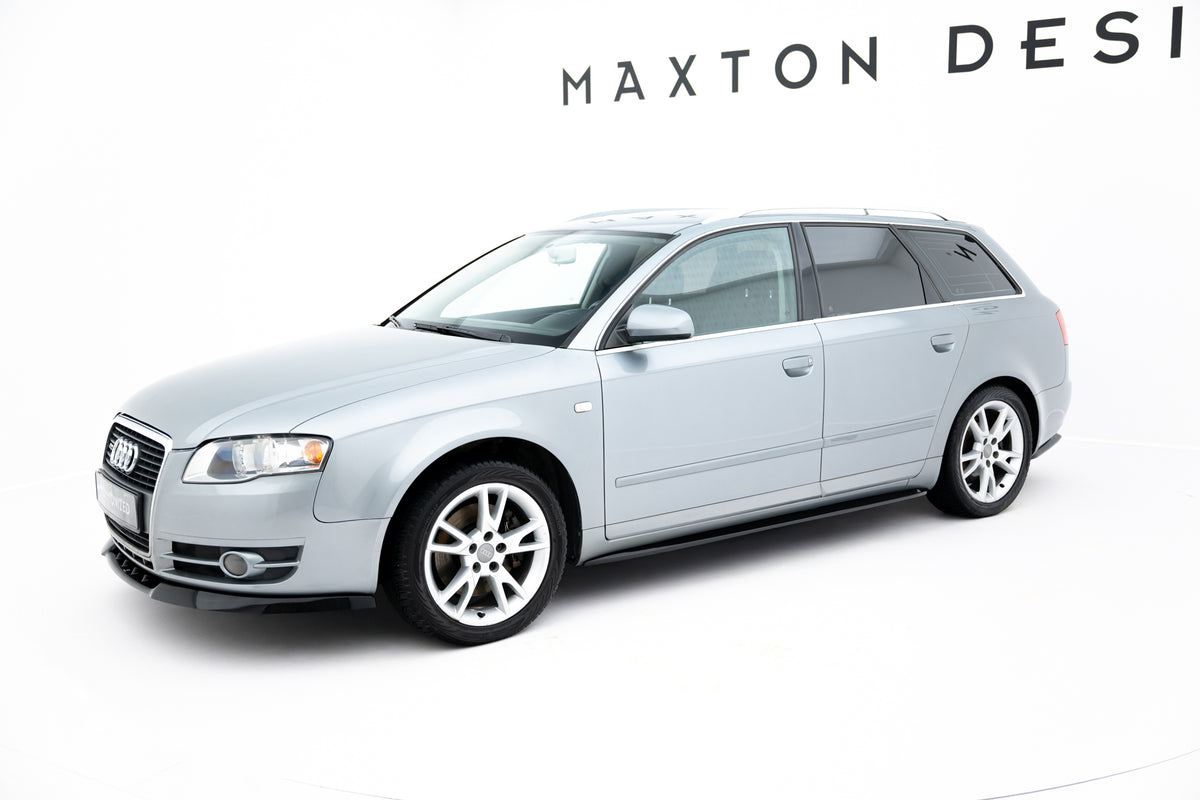 Side Skirts Diffusers V.1 suitable for Audi S4 / A4 / A4 S-Line B6 / B7