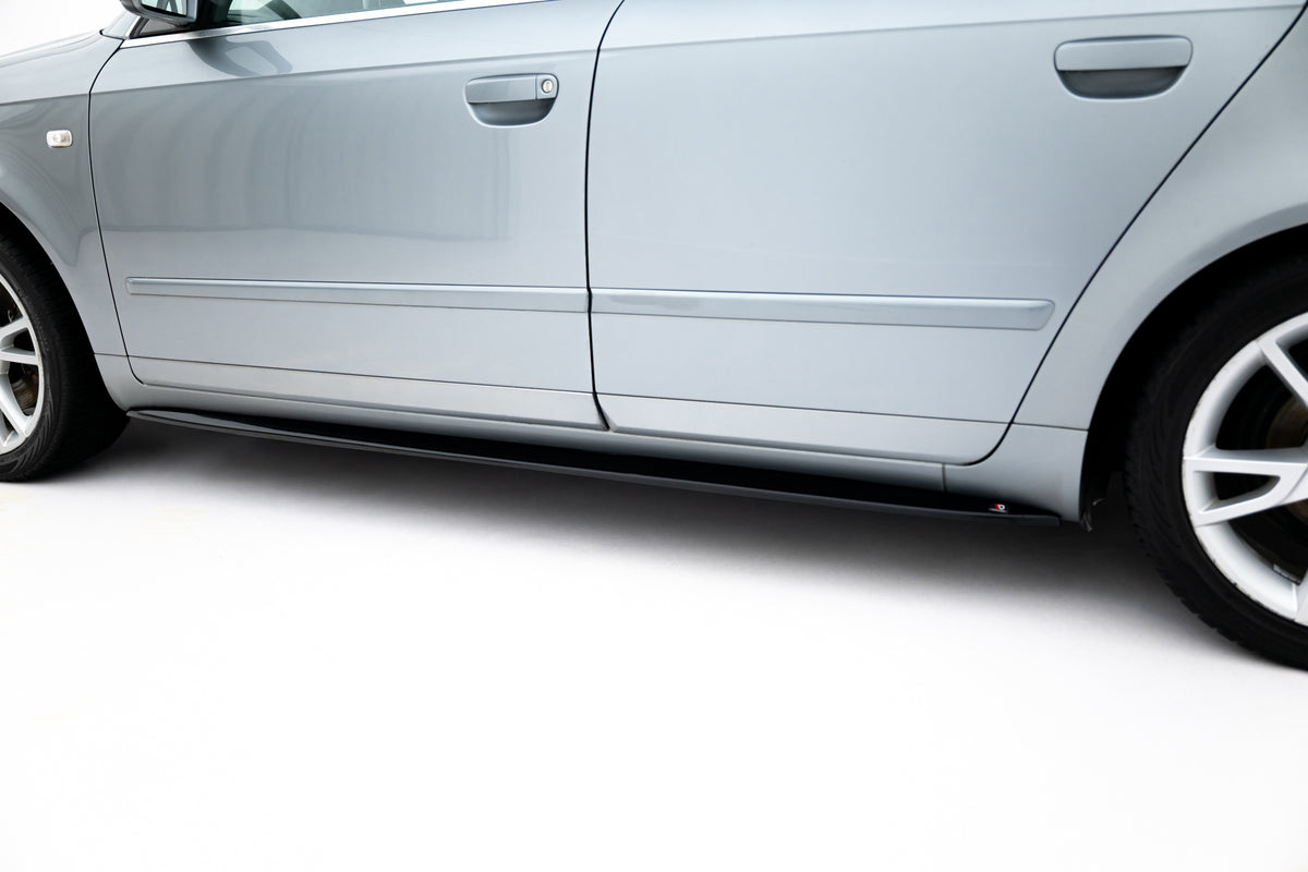 Side Skirts Diffusers V.1 suitable for Audi S4 / A4 / A4 S-Line B6 / B7