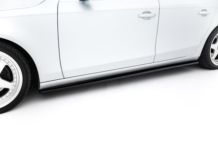 Side Skirts Diffusers V.1 suitable for Audi S4 / A4 / A4 S-Line Sedan / Avant B8 / B8 Facelift