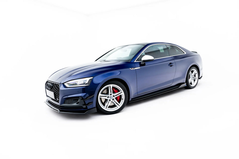 Side Skirts Diffusers V.1 suitable for Audi S5 / A5 S-Line Coupe F5