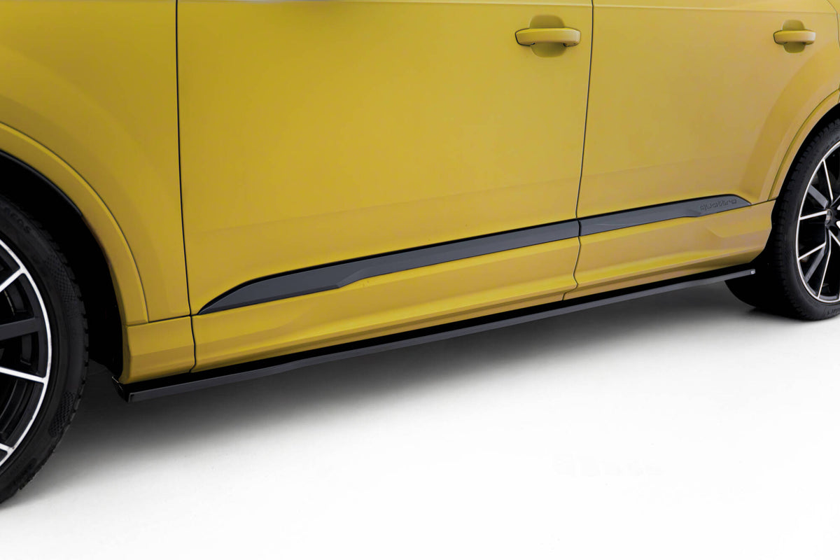 Side Skirts Diffusers V.1 suitable for Audi SQ7 / Q7 S-Line Mk2 (4M) Facelift