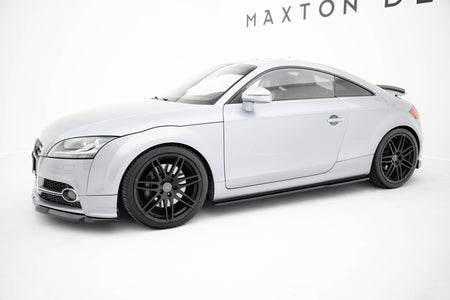 Side Skirts Diffusers V.1 suitable for Audi TT S / TT S-Line 8J Facelift