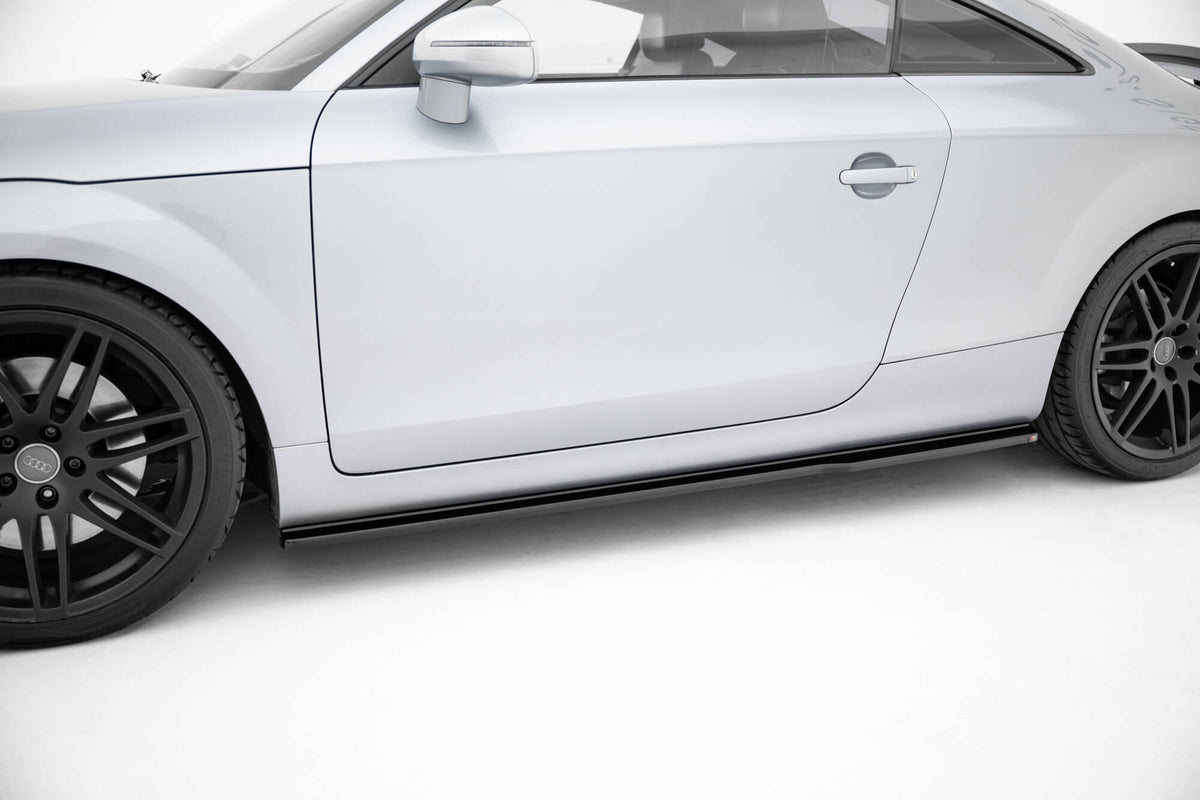 Side Skirts Diffusers V.1 suitable for Audi TT S / TT S-Line 8J Facelift