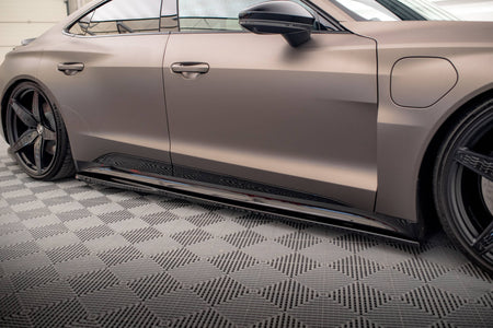 Side Skirts Diffusers V.1 suitable for Audi e-Tron GT / RS GT Mk1