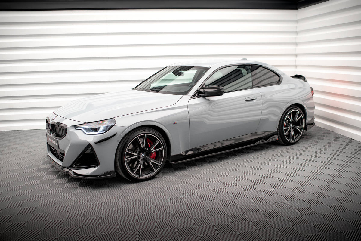 Side Skirts Diffusers V.1 suitable for BMW 2 Coupe M-Pack / M240i G42