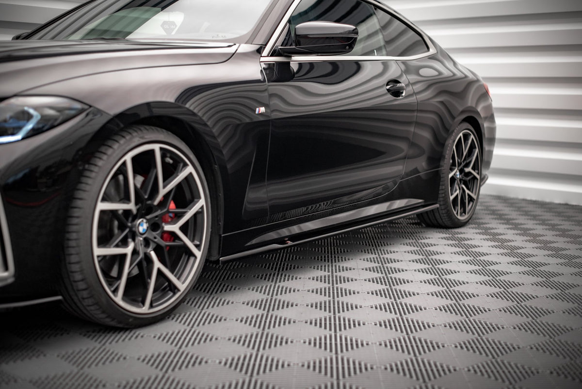 Side Skirts Diffusers V.1 suitable for BMW 4 M-Pack / M440i G22 / G23 / G22 Facelift / G23 Facelift