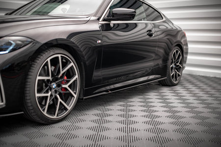 Side Skirts Diffusers V.1 suitable for BMW 4 M-Pack / M440i G22 / G23 / G22 Facelift / G23 Facelift