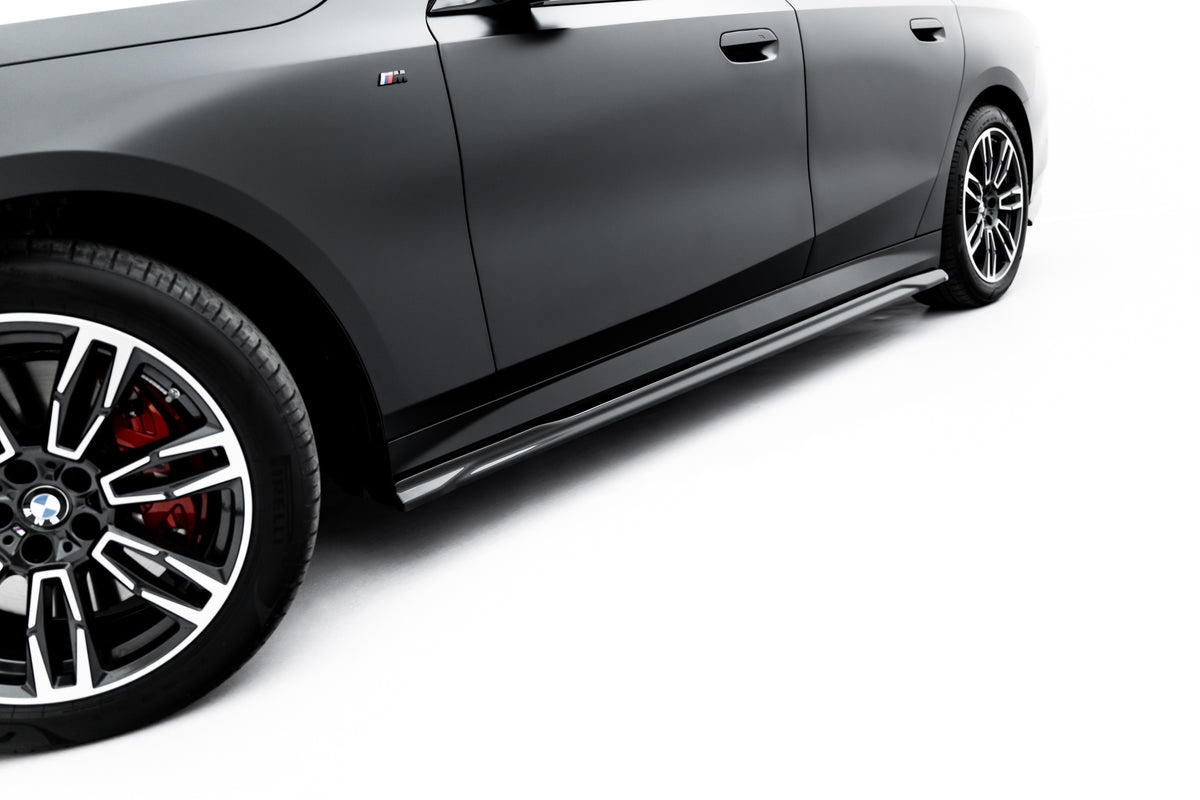 Side Skirts Diffusers V.1 suitable for BMW 5 M-Pack Sedan / Touring  G60 / G61
