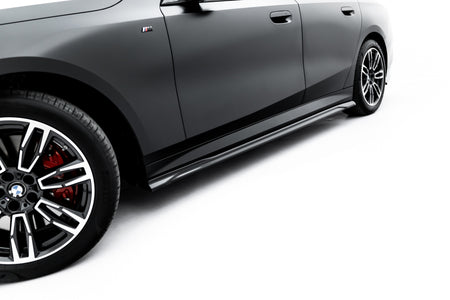 Side Skirts Diffusers V.1 suitable for BMW 5 M-Pack Sedan / Touring  G60 / G61