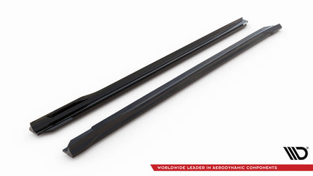Side Skirts Diffusers V.1 suitable for BMW 5 M-Pack Sedan / Touring  G60 / G61