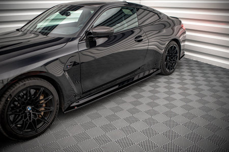 Side Skirts Diffusers V.1 suitable for BMW M4 G82 / G82 Facelift