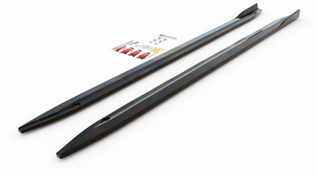 Side Skirts Diffusers V.1 suitable for BMW M4 G82 / G82 Facelift