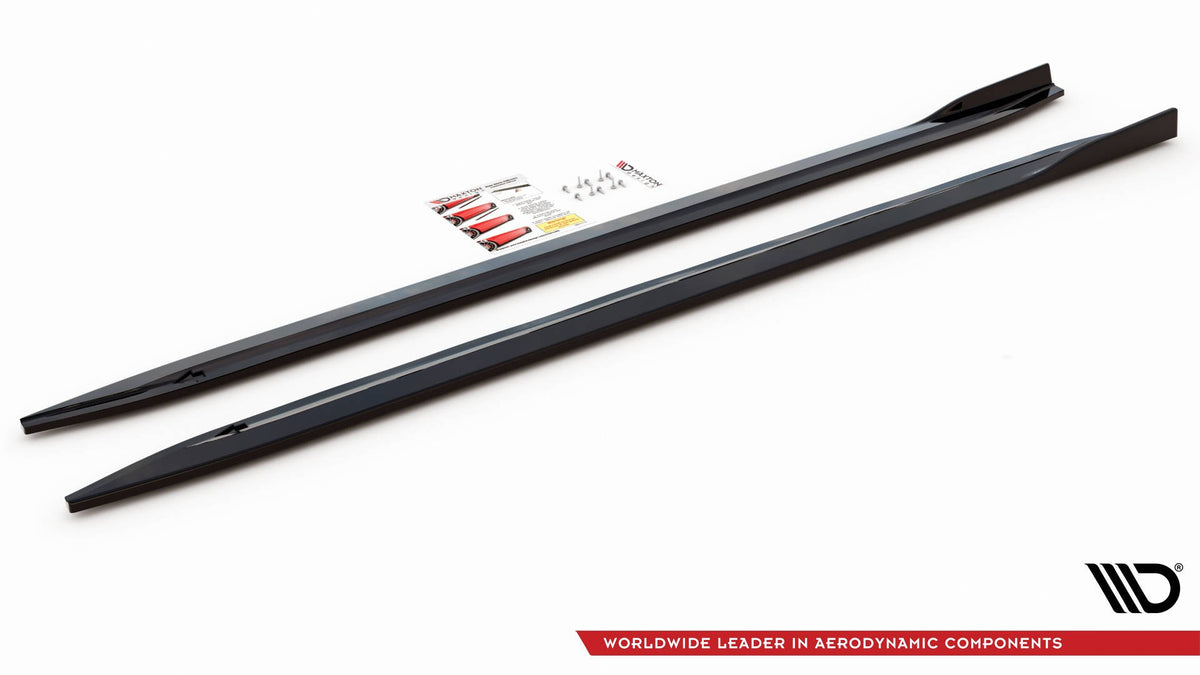Side Skirts Diffusers V.1 suitable for BMW M4 G82 / G82 Facelift