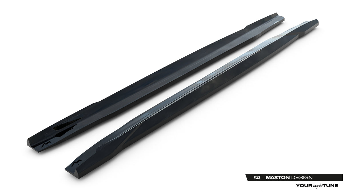 Side Skirts Diffusers V.1 suitable for BMW X5 M-Pack G05 Facelift