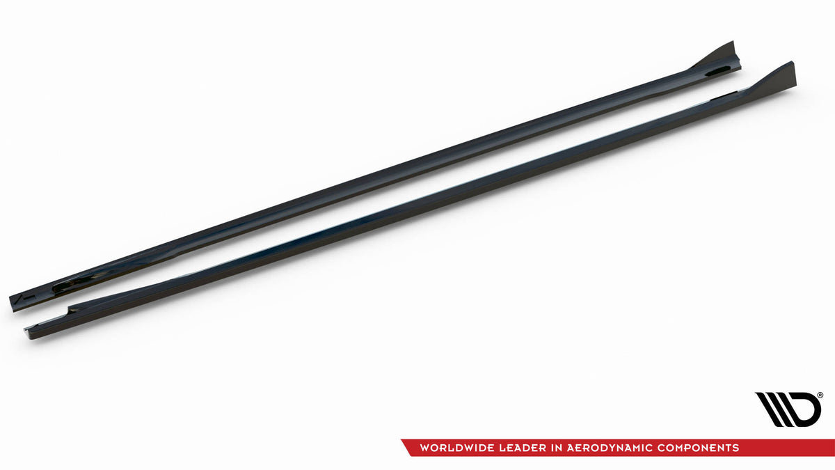 Side Skirts Diffusers V.1 suitable for BMW i4 M-Pack G26