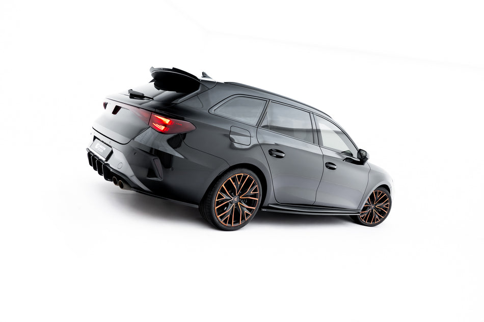 Side Skirts Diffusers V.1 suitable for Cupra Leon ST / Hatchback  Aero Mk1 Facelift