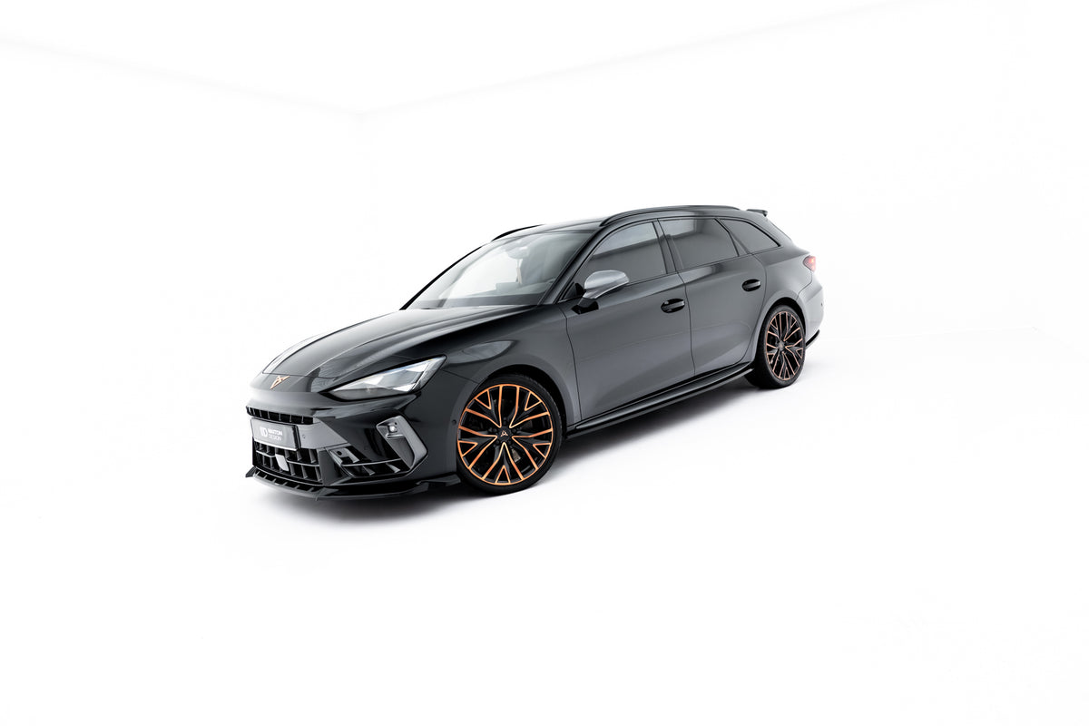 Side Skirts Diffusers V.1 suitable for Cupra Leon ST / Hatchback  Aero Mk1 Facelift