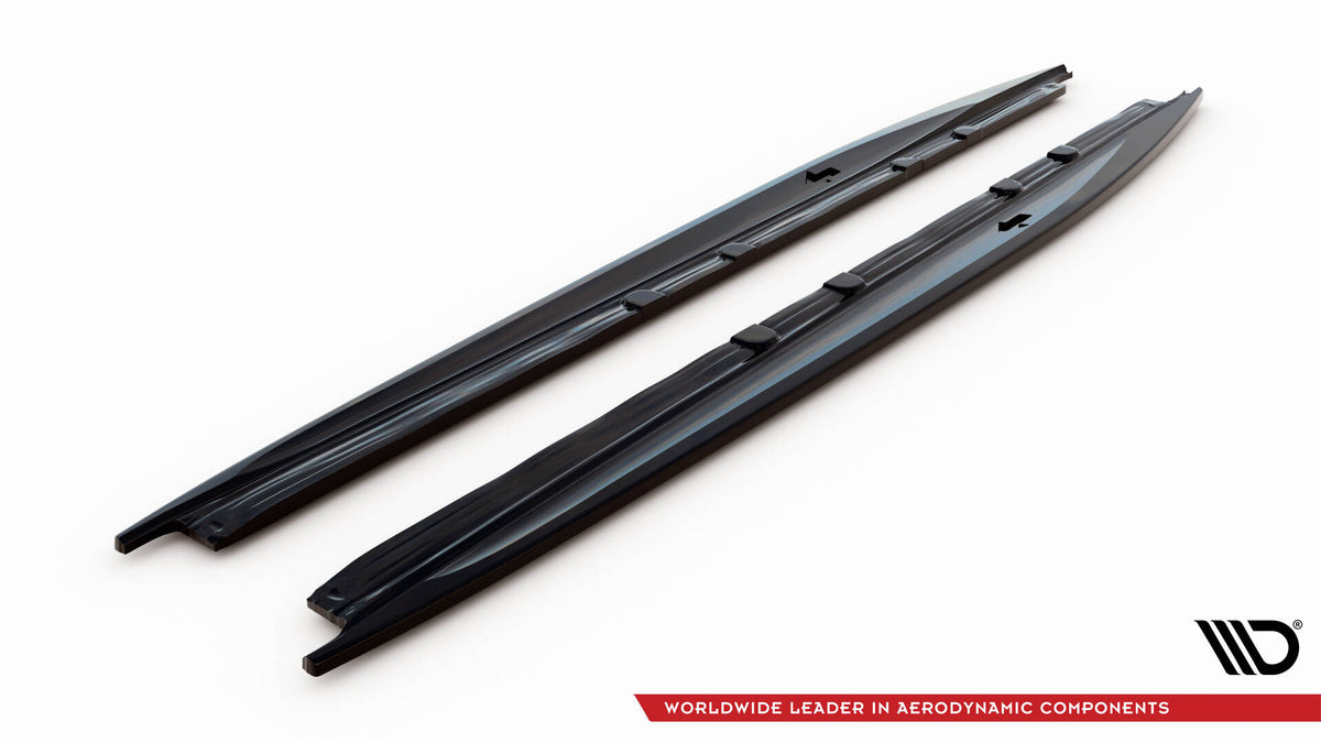Side Skirts Diffusers V.1 suitable for Cupra Leon ST / Hatchback  Aero Mk1 Facelift