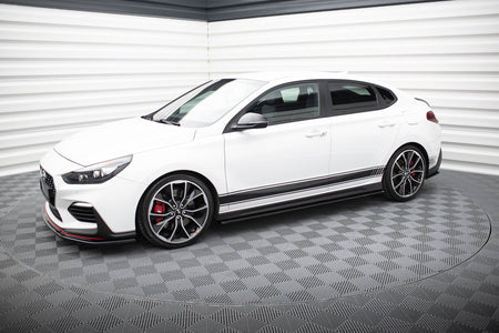 Side Skirts Diffusers V.1 suitable for Hyundai I30 N Mk3 Hatchback / Fastback