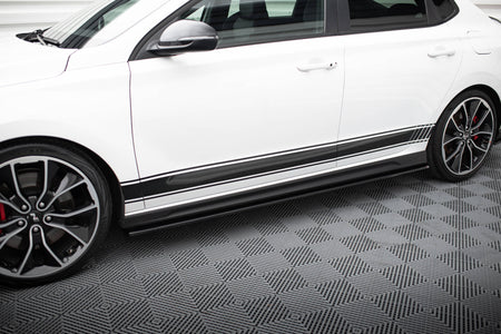 Side Skirts Diffusers V.1 suitable for Hyundai I30 N Mk3 Hatchback / Fastback