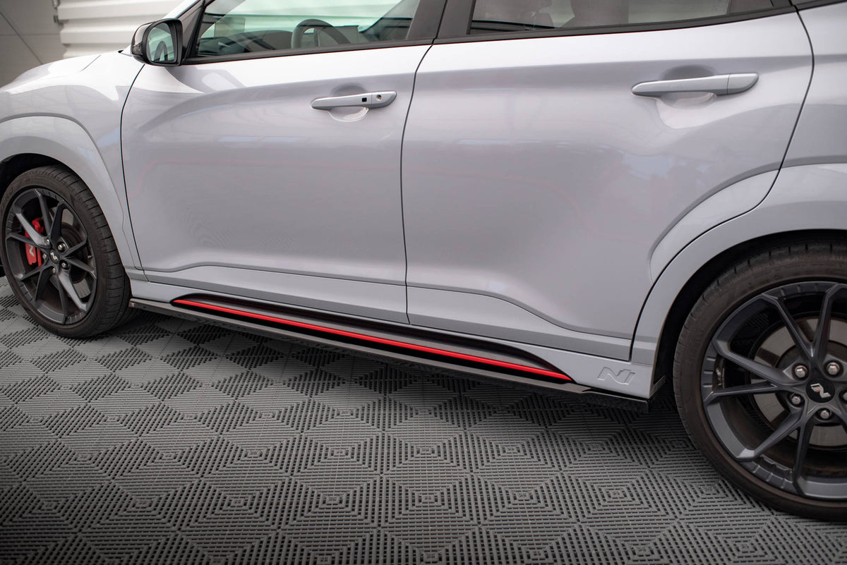 Side Skirts Diffusers V.1 suitable for Hyundai Kona N Mk1