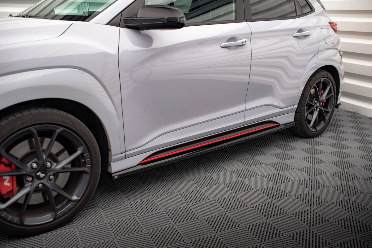 Side Skirts Diffusers V.1 suitable for Hyundai Kona N Mk1